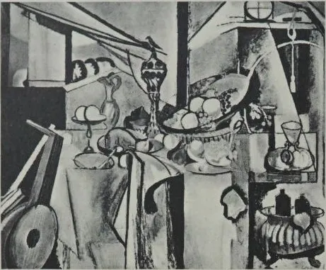 Still Life after Jan Davidsz. de Heem's "La Desserte", by Henri Matisse, oil, 1915