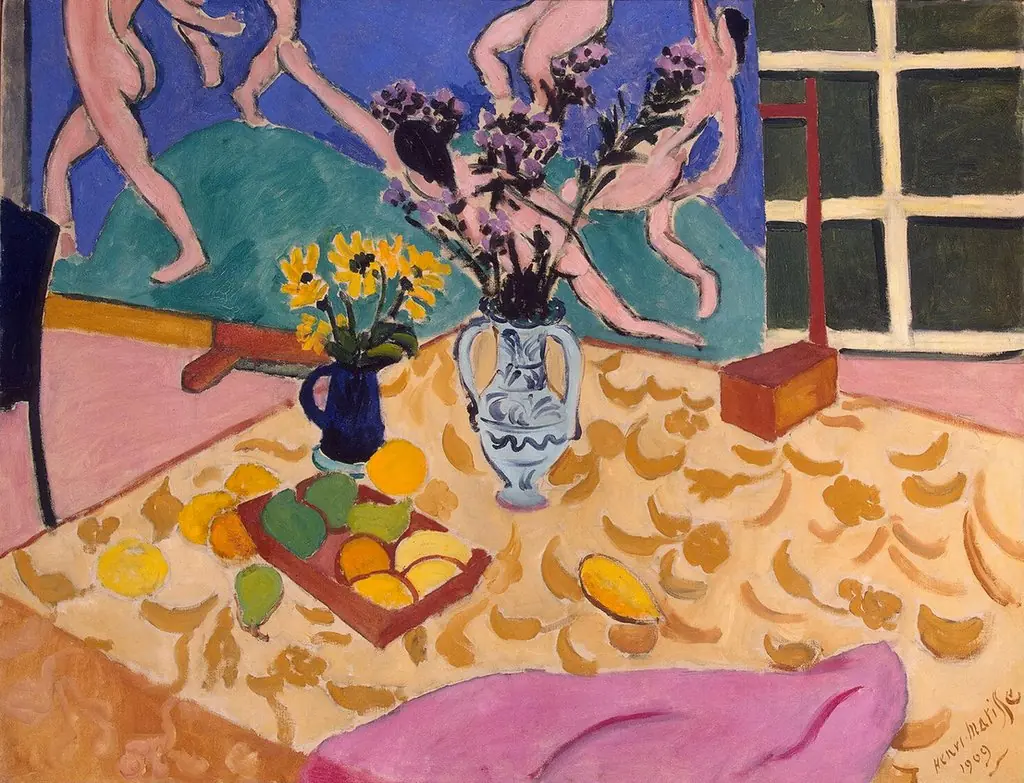 Still Life with The Dance, by Henri Matisse