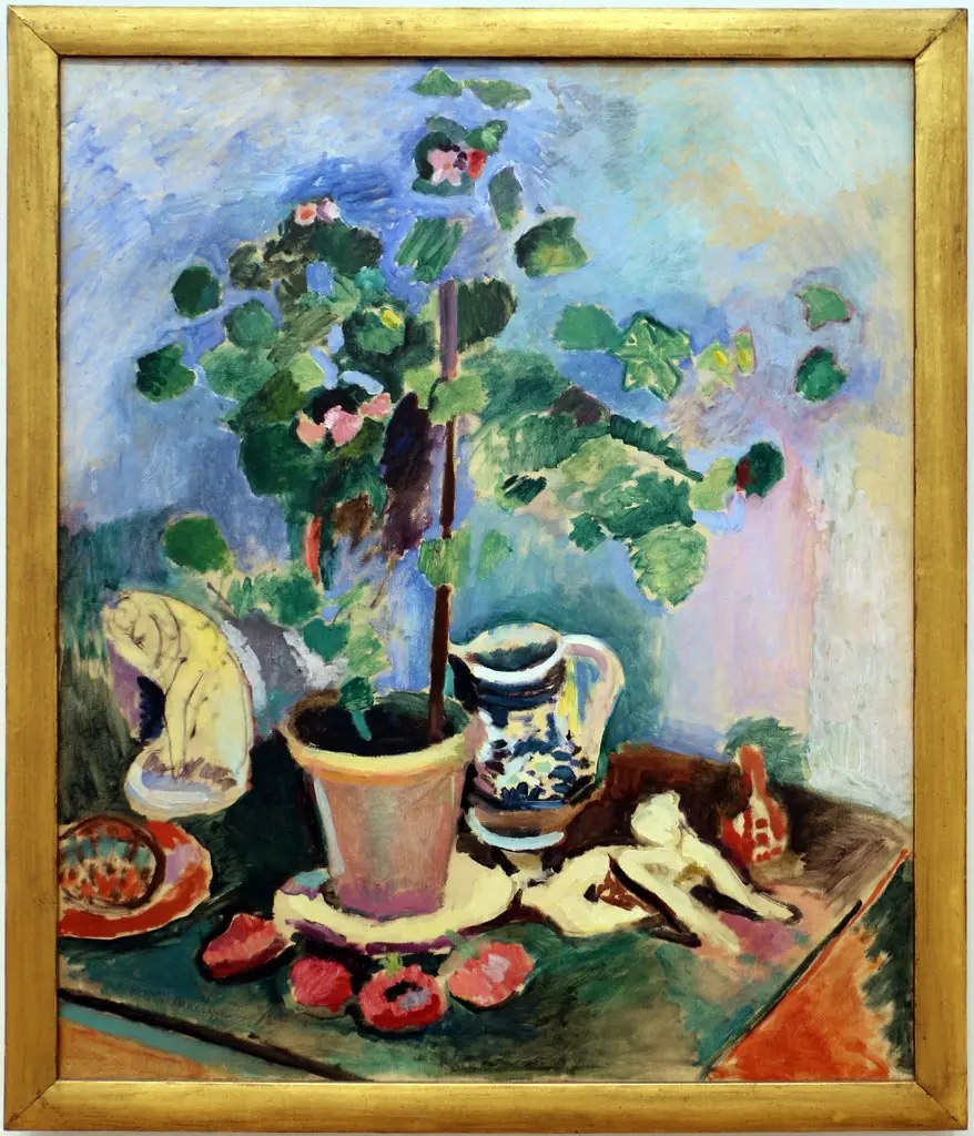 The Geranium, by Henri Matisse