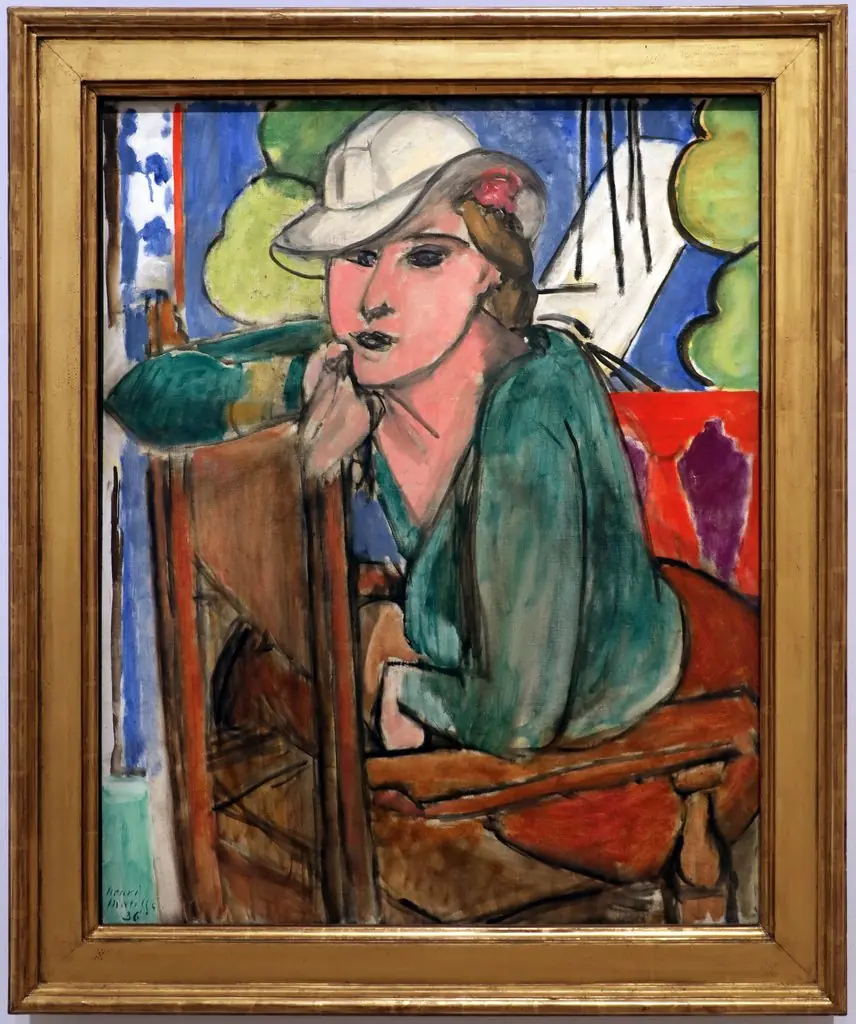 The Green Blouse, by Henri Matisse