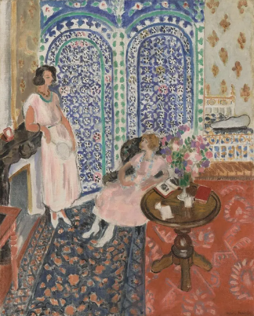 The Moorish Screen, by Henri Matisse
