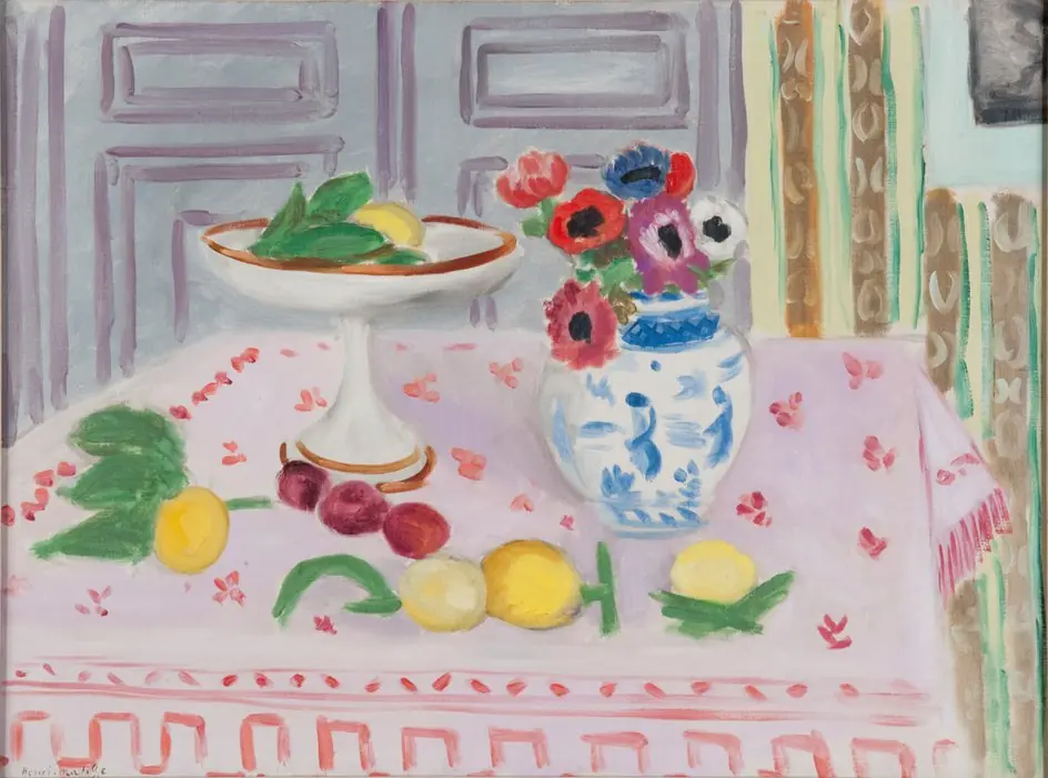 The Pink Tablecloth, by Henri Matisse