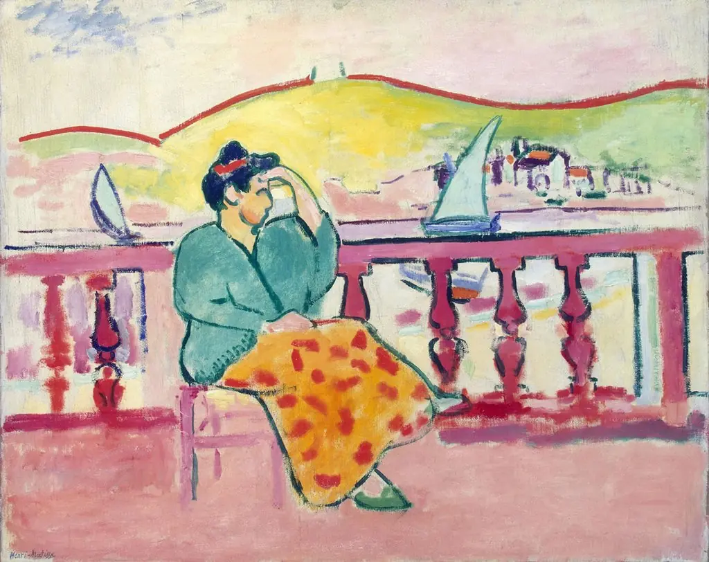 Woman on a Terrace, by Henri Matisse