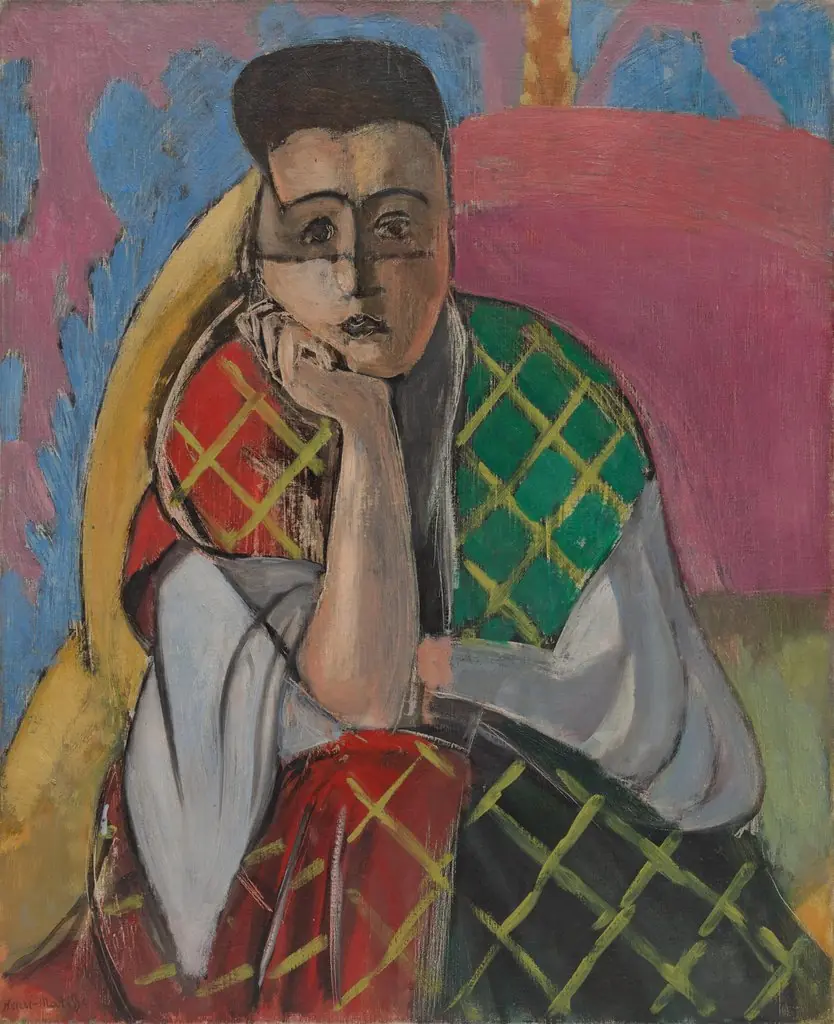 Woman with a Veil, by Henri Matisse