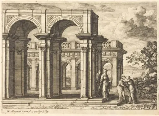 Meeting of Mary and Elizabeth, by Henri Mauperché