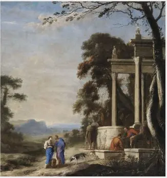 Rebecca at the Well, by Henri Mauperché