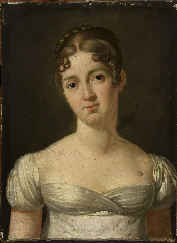 Portrait of a lady, by Henri Nicolas van Gorp
