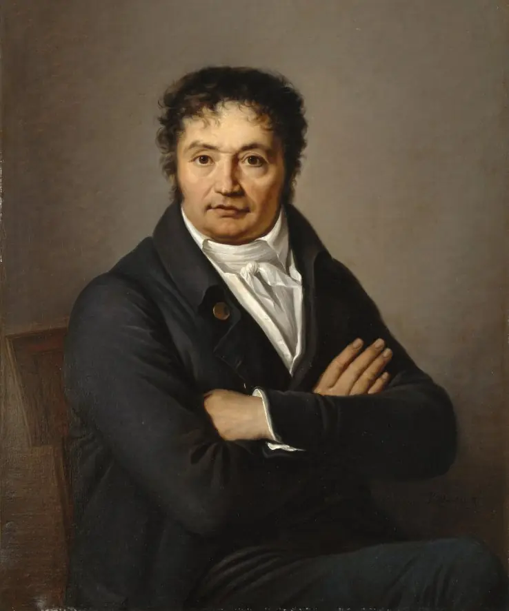 Portrait of Guillaume-Jean Constantin, by Henri Nicolas van Gorp