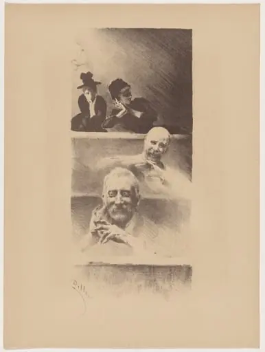 Au théâtre, by Henri-Patrice Dillon