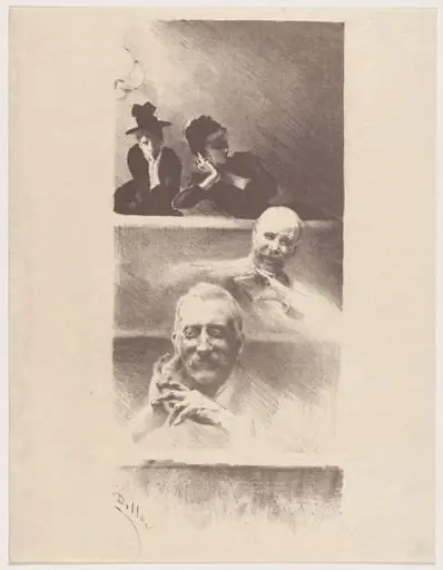Au théâtre, by Henri-Patrice Dillon