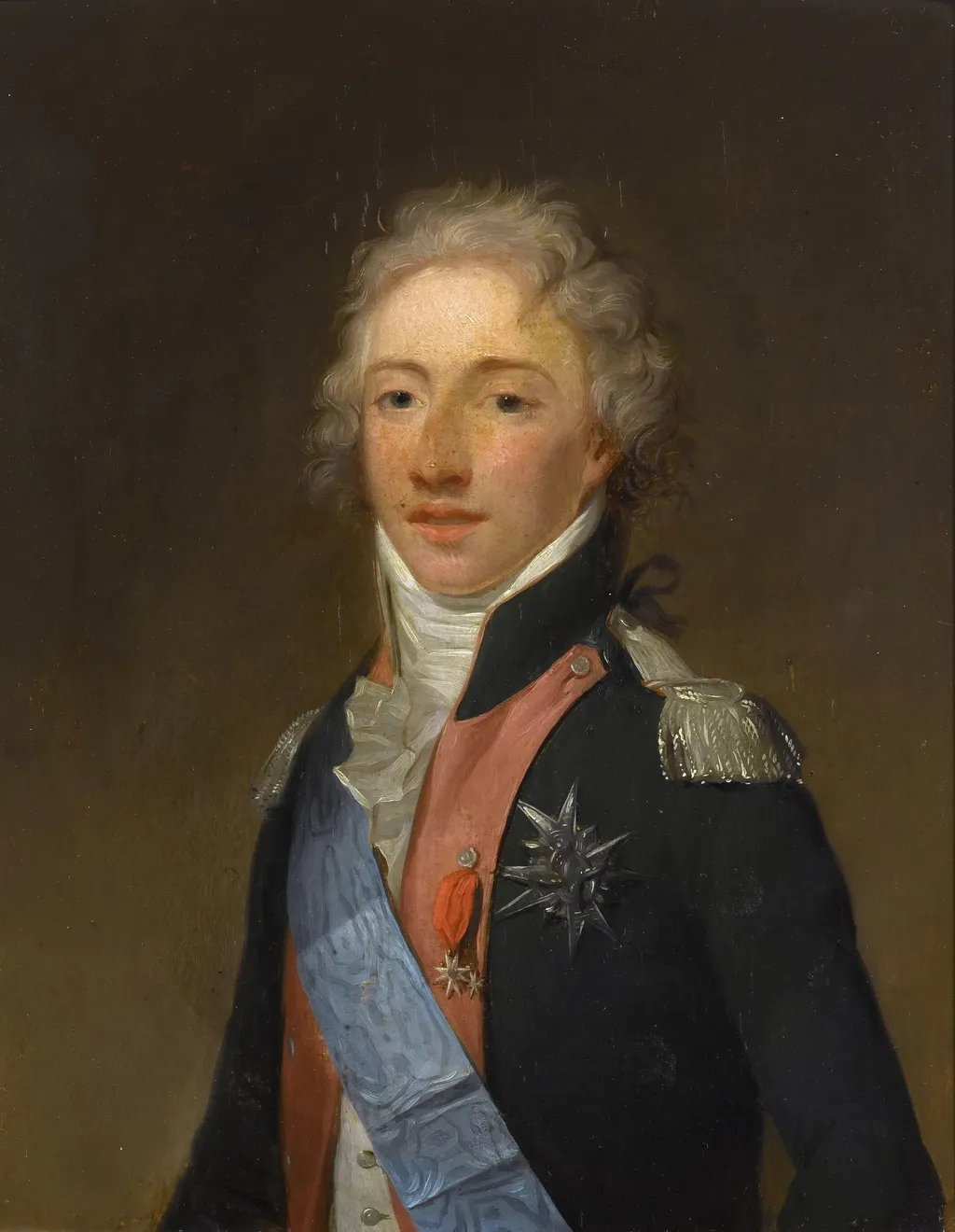 Louis-Antoine d’Artois, duc d’Angoulême (1775-1844), by Henri-Pierre Danloux, oil, 1798