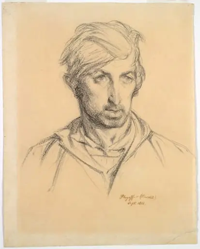 Head of a Man, by Henri Regnault