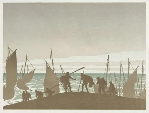 The Wandering Jew: The Fishermen, by Henri Rivière