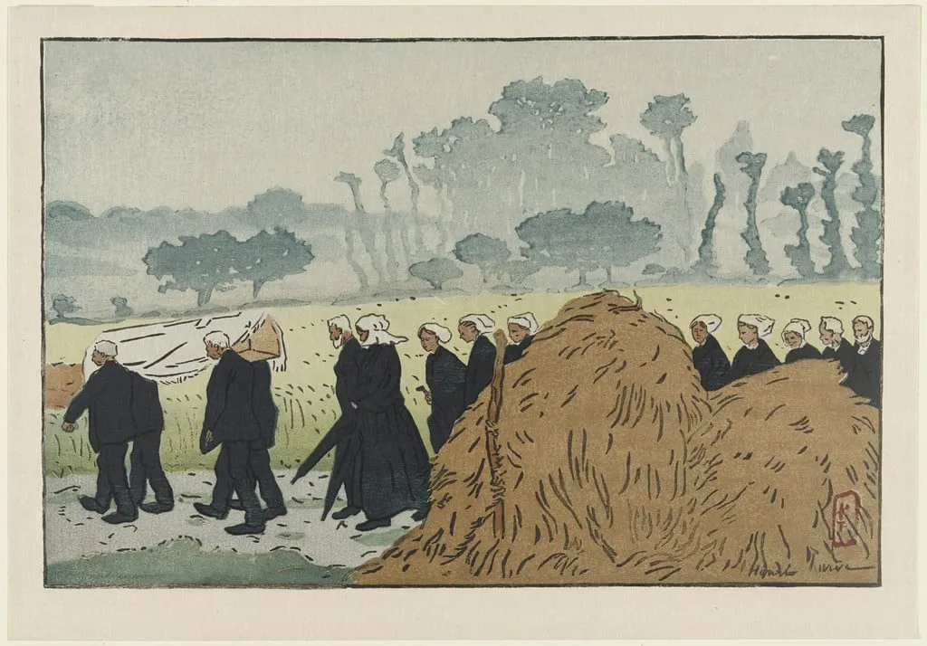 Untitled, by Henri Rivière, ink, 1891