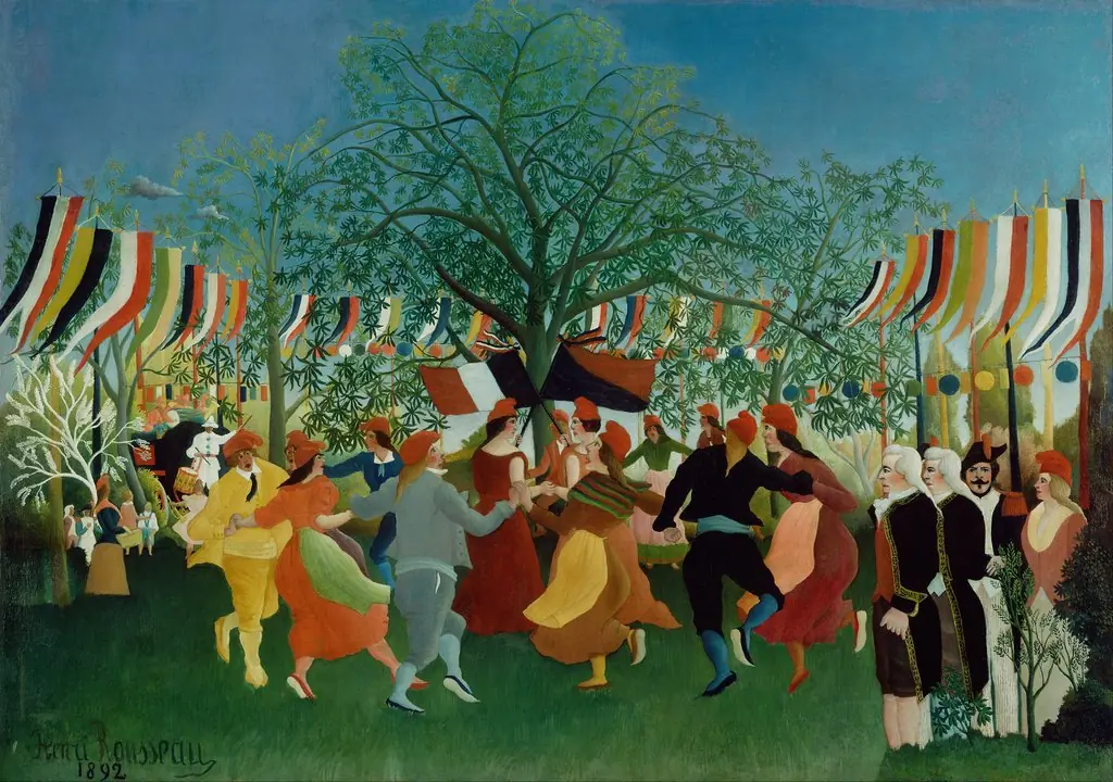 A Centennial of Independence, by Henri Rousseau