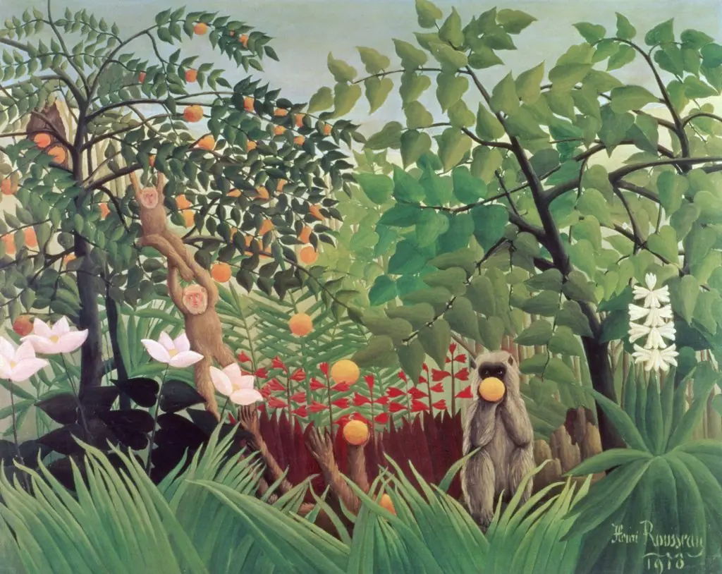 Exotic Landscape, by Henri Rousseau