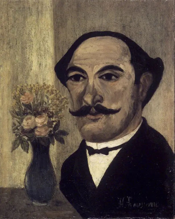 Self-portrait, by Henri Rousseau