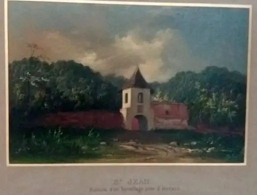 Ruine de mănăstire, by Henri Trenk