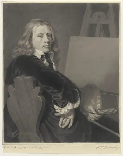 Portrait of Paulus Potter, by Henricus Wilhelmus, (1814-1845), Couwenberg