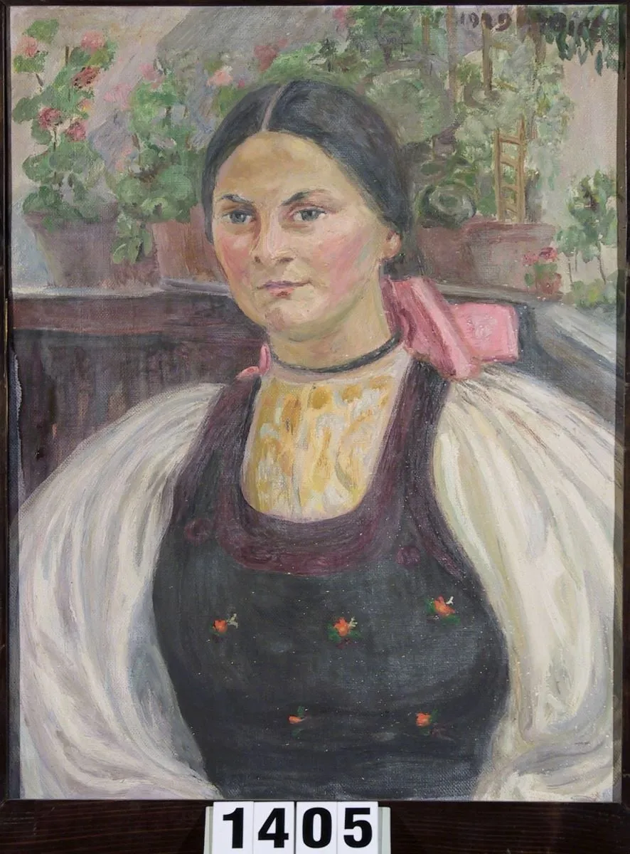 Fată de țăran sas, by Henriette Bielz, unspecified