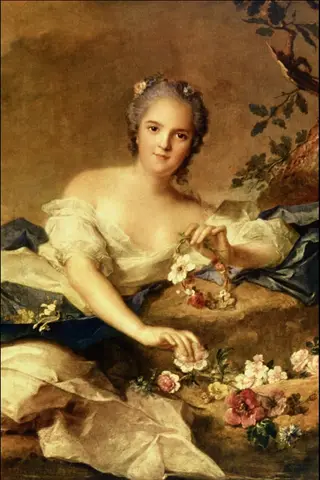 Henriette of France as Flora