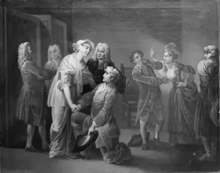 Henrik og Pernille, III akt, 13. scene