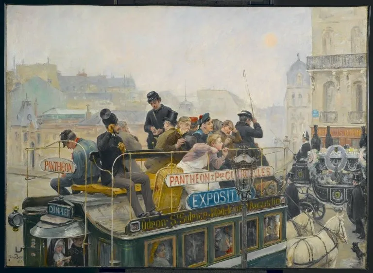 Égalité, by Henry Bacon, oil, 1895