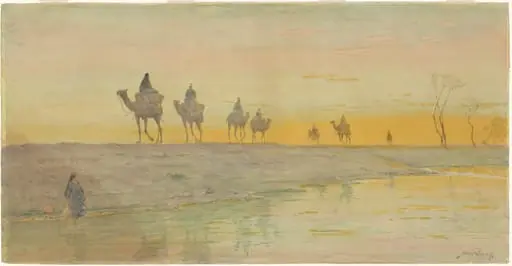 The Nile—Evening, by Henry Bacon