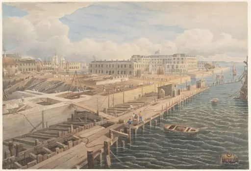 Construction of Docks, by Henry Barlow Carter