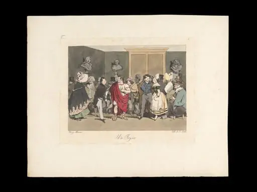 H Beard Print Collection, by Henry Bonaventure Monnier