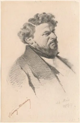 Portrait of a Man, by Henry Bonaventure Monnier
