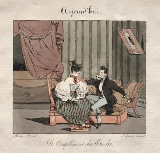 The Complement of the Students, by Henry Bonaventure Monnier