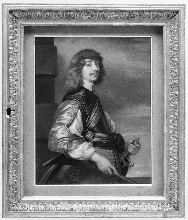 Algernon Percy (1602–1668), Tenth Earl of Northumberland, after Van Dyck, by Henry Bone