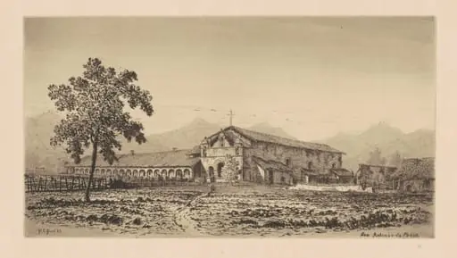Mission San Antonio de Padua, by Henry Chapman Ford