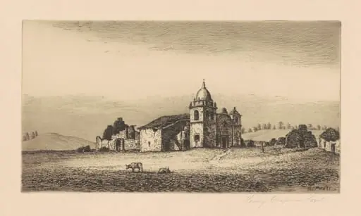 Mission San Carlos Borromeo, by Henry Chapman Ford