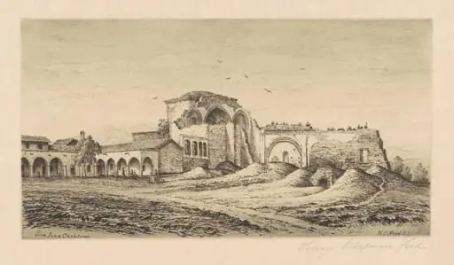 Mission San Juan Capistrano, by Henry Chapman Ford