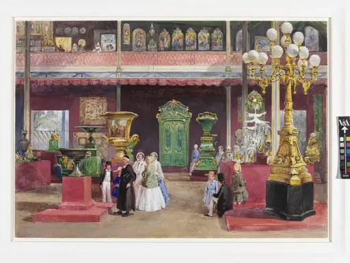 Part of the Russian Court, by Henry Clarke Pidgeon