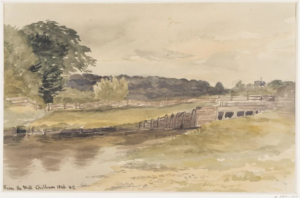 'From the Mill, Chilham', by Henry Cole, 1846