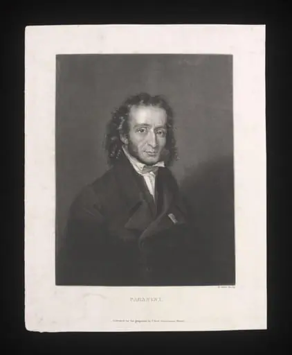 Paganini, by Henry Edward Dawe