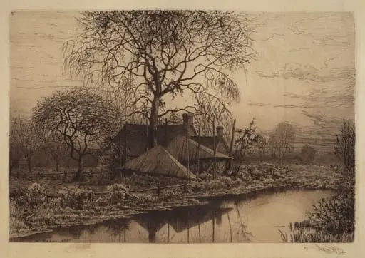 Untitled (Farmhouse, Long Island), by Henry Farrer