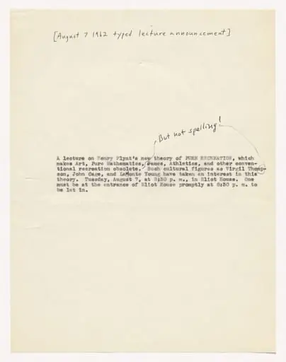 Untitled, by Henry Flynt