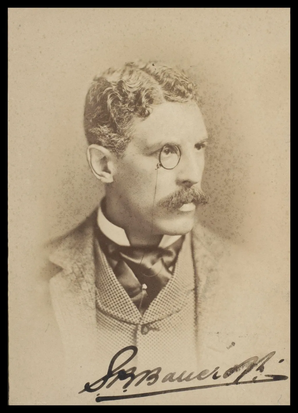 Guy Little Theatrical Photograph, by Henry Frederick Van Der Weyde, photographic, 1861