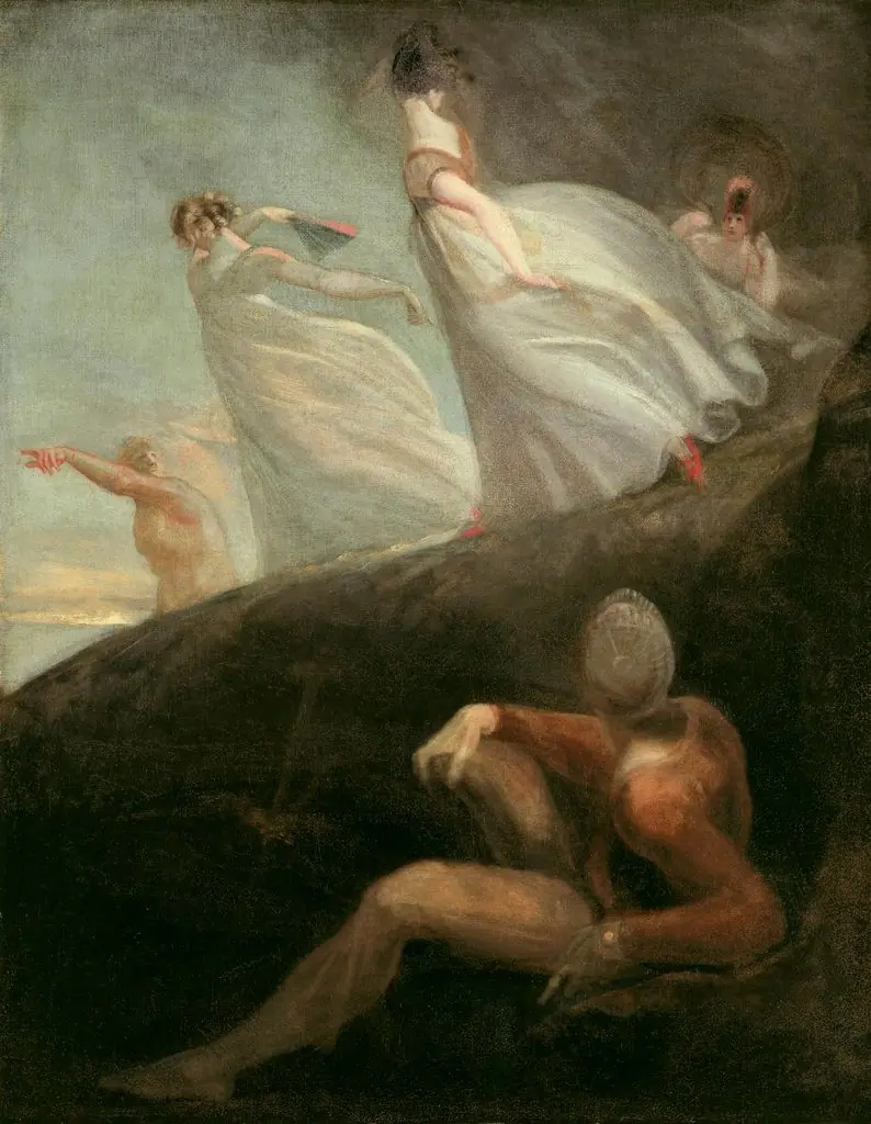 Die Damen von Hastings, by Henry Fuseli