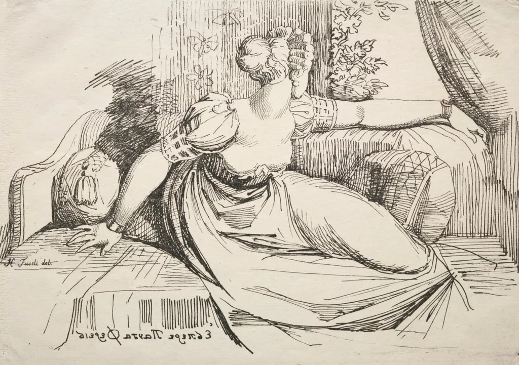 Evening Thou Bringest All, by Henry Fuseli, 1803