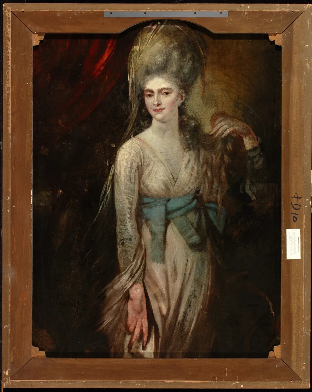 Portrait of a Lady, by Henry Fuseli, oil, 1791