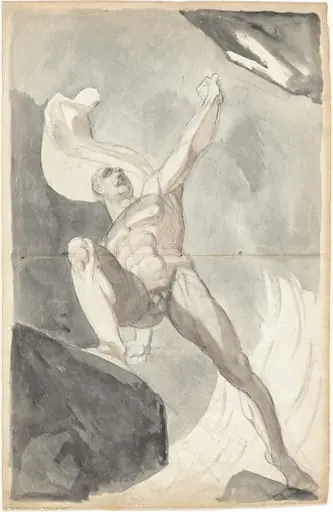 Satan Defying the Powers of Heaven, by Henry Fuseli