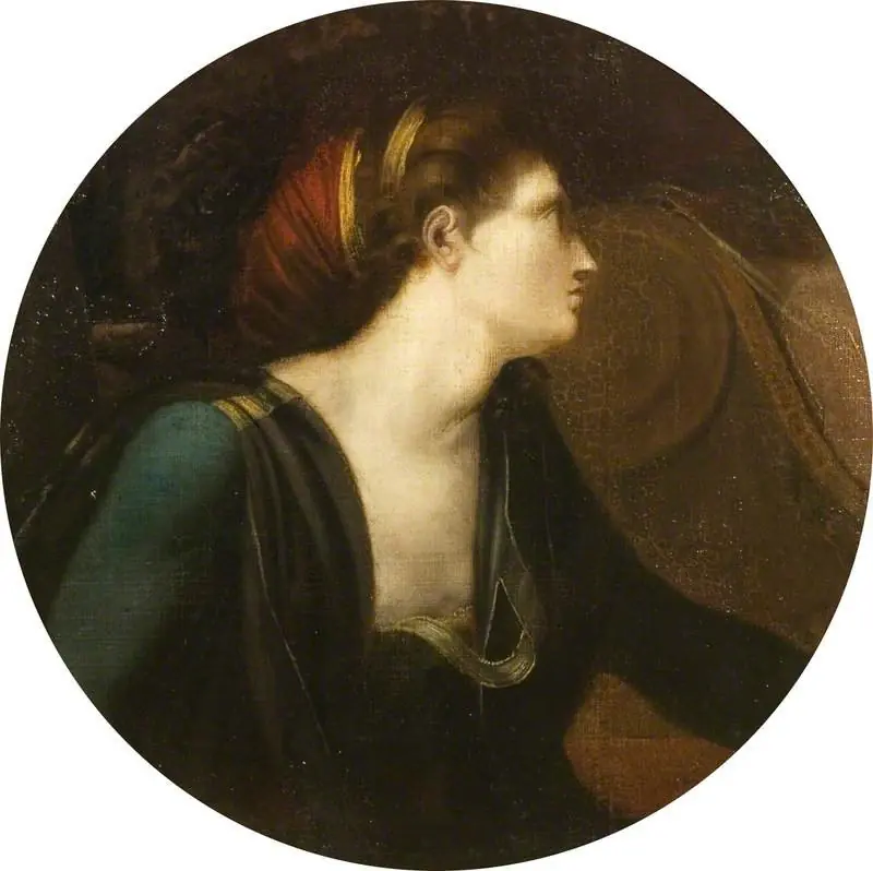The Dream of Queen Katherine (from William Shakespeare's 'Henry VIII', Act IV, Scene 2) (fragment), by Henry Fuseli