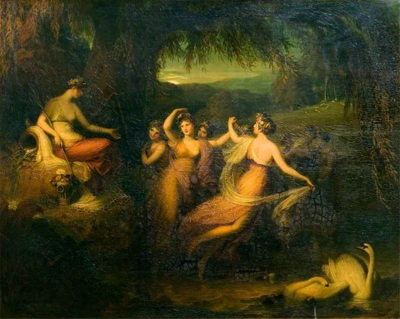Sabrina, by Henry Howard, oil, 1821