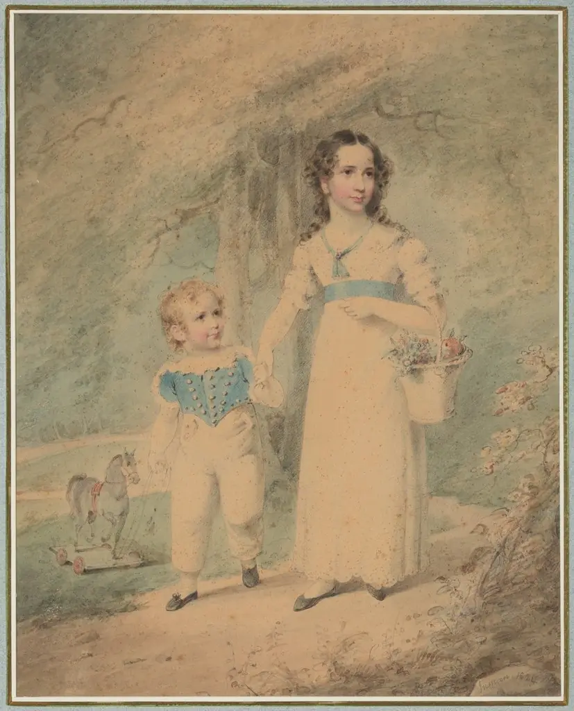 Children in the Park, by Henry Inman