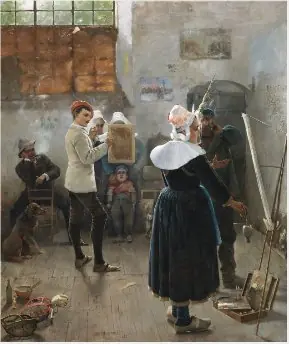 The Friends of the Model, by Henry Jones Thaddeus